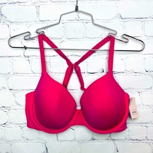 AUDEN The Everyday Women's Bra Lightly Lined 36D Pink New with Tag - Picture 2 of 5